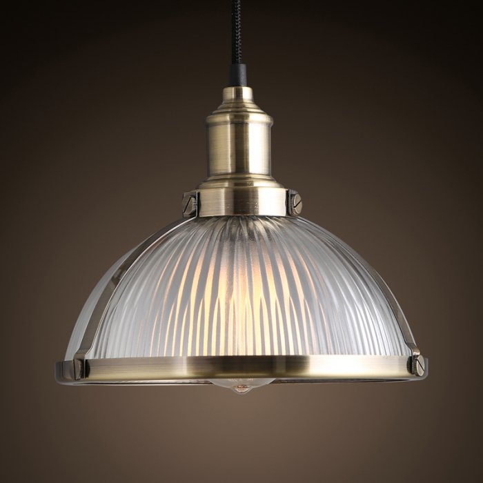 Люстра Retrica Glass Pendant Латунь Античная полированная Люстра Retrica Glass Pendant Латунь Античная полированная в Челябинске | Loft Concept
