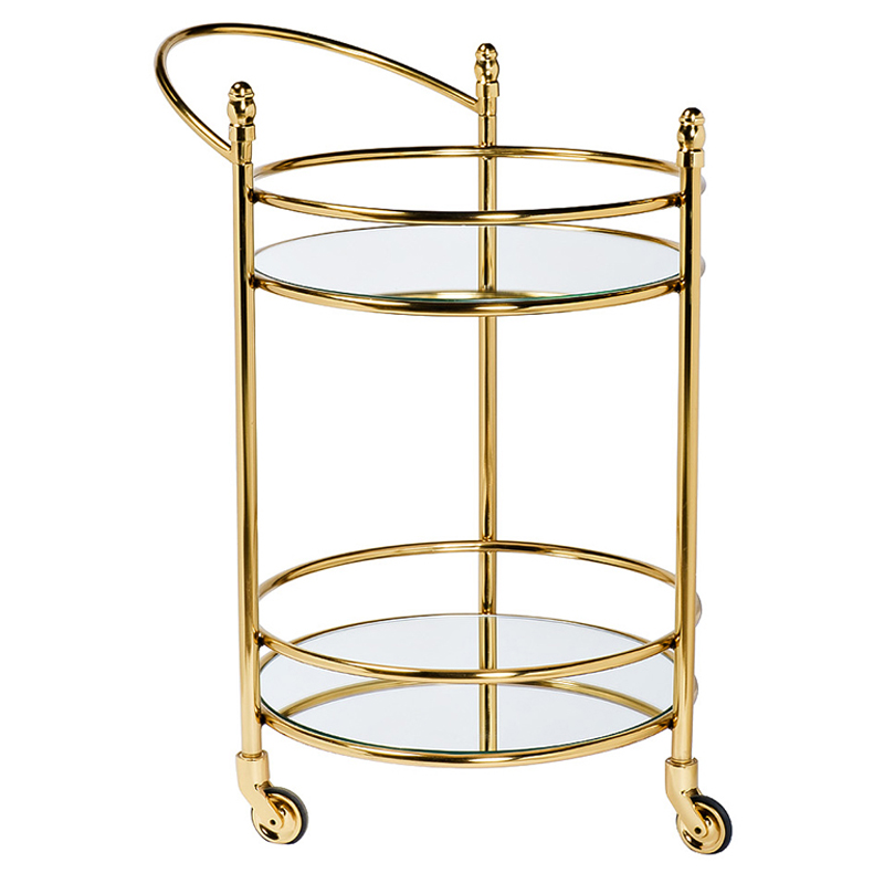 Приставной стол Elsbet Side Table Глянцевое золото Приставной стол Elsbet Side Table Глянцевое золото в Челябинске | Loft Concept