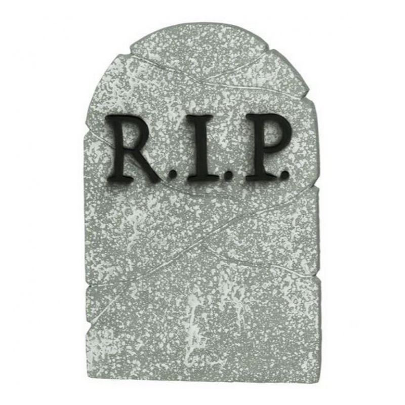 Аксессуар HALLOWEEN R.I.P. Серый (Gray) Черный Аксессуар HALLOWEEN R.I.P. Серый (Gray) Черный в Челябинске | Loft Concept