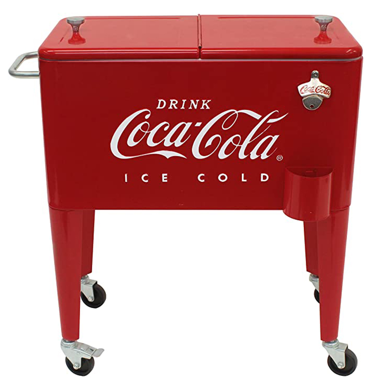 Куллер Retro Metal Coca-Cola Cooler Red Красный (Red) Куллер Retro Metal Coca-Cola Cooler Red Красный (Red) в Челябинске | Loft Concept