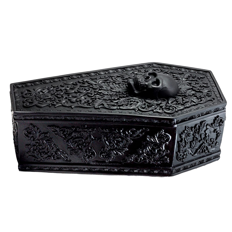 Шкатулка Gothic Coffin Черный Красный Шкатулка Gothic Coffin Черный Красный в Челябинске | Loft Concept