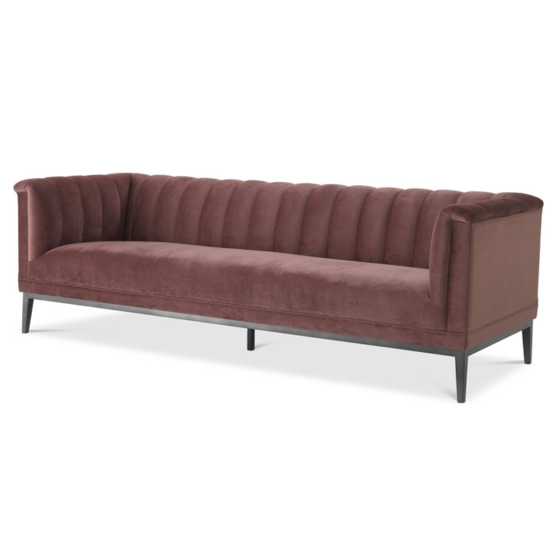 Диван Eichholtz Sofa Raffles rose Темная бронза Дымчатая Роза Диван Eichholtz Sofa Raffles rose Темная бронза Дымчатая Роза в Челябинске | Loft Concept