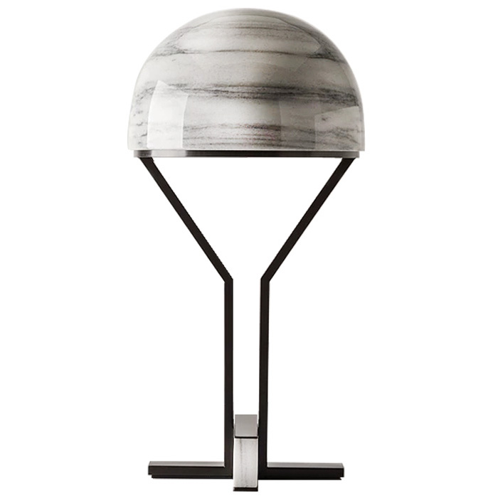 Настольная лампа Still Table Lamp Losh Design Черный Серый Настольная лампа Still Table Lamp Losh Design Черный Серый в Челябинске | Loft Concept