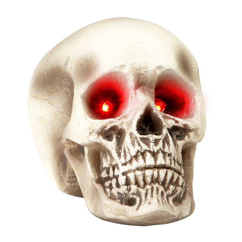Аксессуар HALLOWEEN Skull Red Eyes Серый Аксессуар HALLOWEEN Skull Red Eyes Серый в Челябинске | Loft Concept