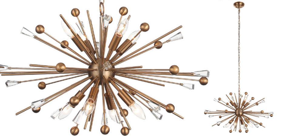 Люстра Спутник GIANT SPUTNIK Chandelier Copper Люстра Спутник GIANT SPUTNIK Chandelier Copper - Loft-Concept в Челябинске