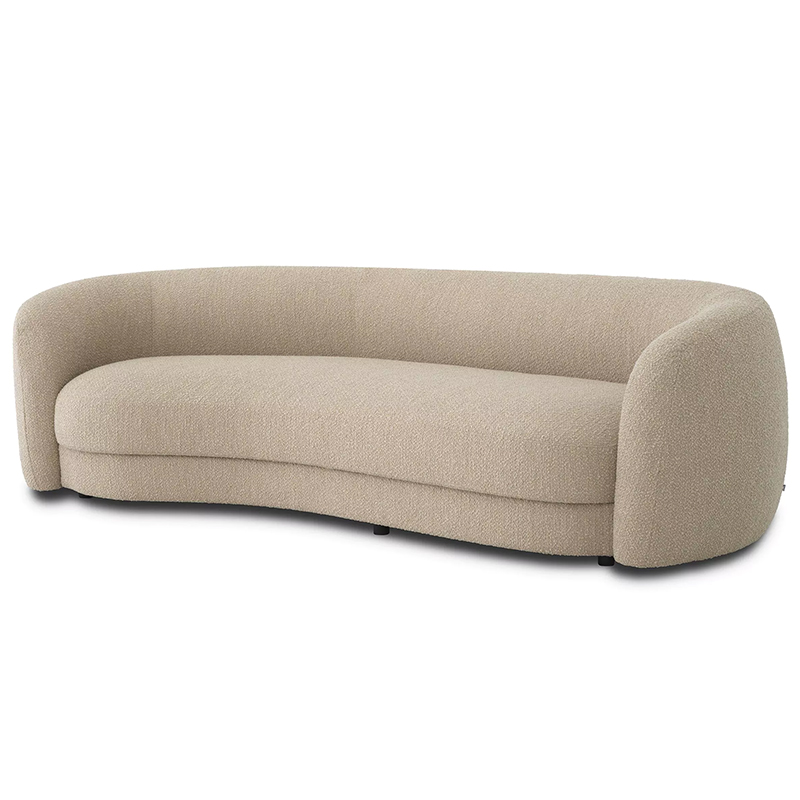 Диван Eichholtz Sofa Blaine Sand Boucle Песочный Диван Eichholtz Sofa Blaine Sand Boucle Песочный в Челябинске | Loft Concept