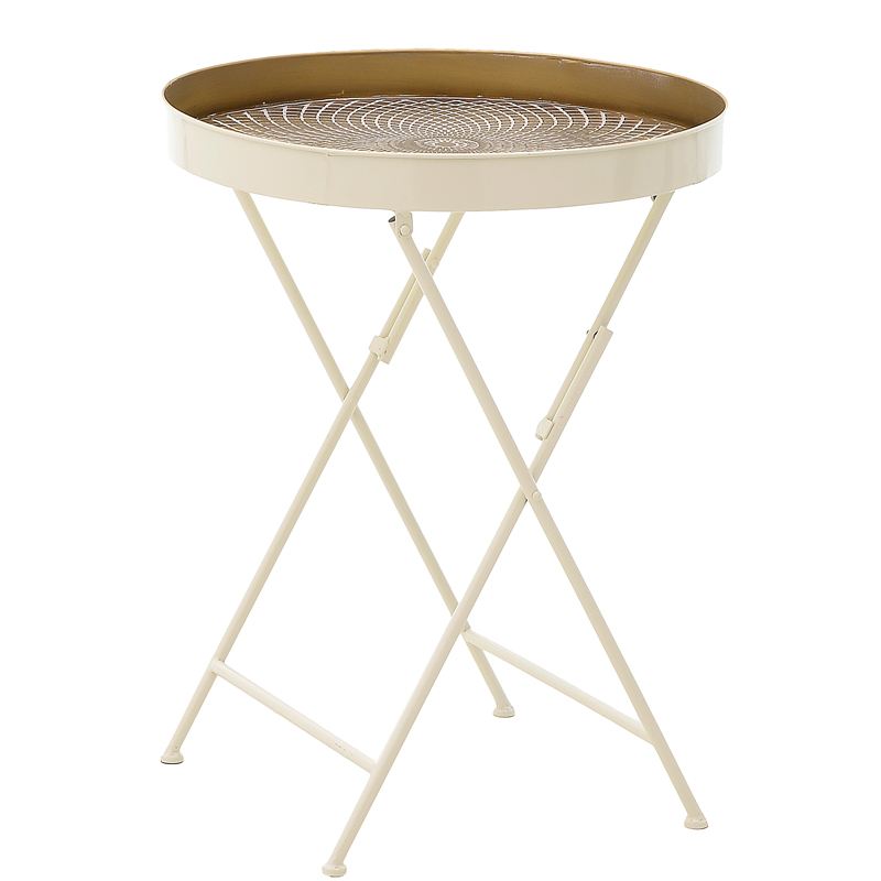 Приставной стол Martita Table Золотой Шампань Приставной стол Martita Table Золотой Шампань в Челябинске | Loft Concept