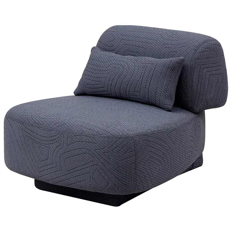 Кресло Bates Grey Armchair Серый Кресло Bates Grey Armchair Серый в Челябинске | Loft Concept