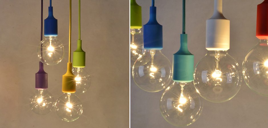 Подвесной светильник Muuto E27 Color Подвесной светильник Muuto E27 Color - Loft-Concept в Челябинске