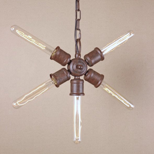 Люстра Loft Star Pendant Коричневый Люстра Loft Star Pendant Коричневый в Челябинске | Loft Concept