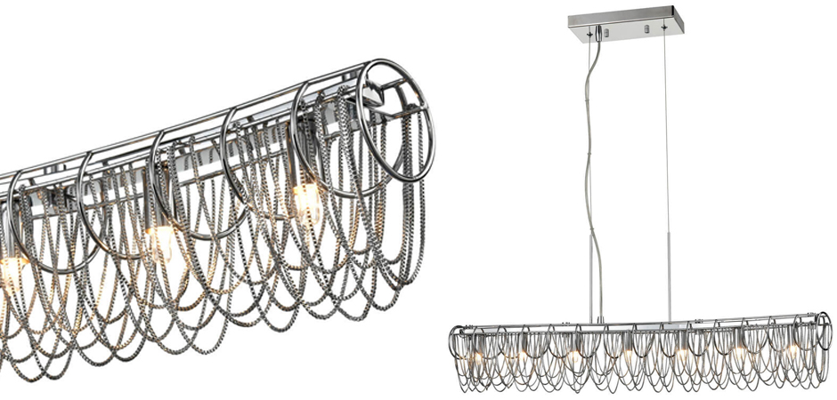 Люстра Spiral & Chains Chrome Люстра Spiral & Chains Chrome - Loft-Concept в Челябинске