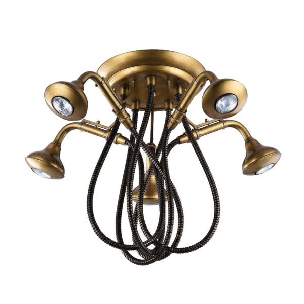 Потолочный светильник Octopus Hose Pendant  в Челябинске | Loft Concept 