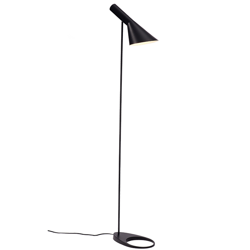 Торшер AJ Floor Lamp Black Черный Торшер AJ Floor Lamp Black Черный в Челябинске | Loft Concept