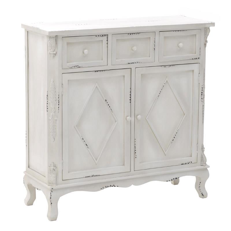 Комод в стиле прованс белый Peder Provence Chest of Drawers Белый винтажная патина Комод в стиле прованс белый Peder Provence Chest of Drawers Белый винтажная патина в Челябинске | Loft Concept