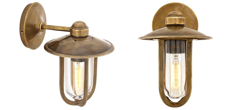 Бра Eichholtz Wall Lamp Seg Harbour Brass Бра Eichholtz Wall Lamp Seg Harbour Brass - Loft-Concept в Челябинске
