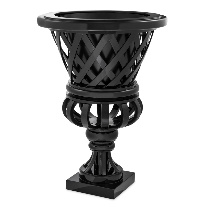 Ваза Eichholtz Planter Cypress Gardens Черный Ваза Eichholtz Planter Cypress Gardens Черный в Челябинске | Loft Concept