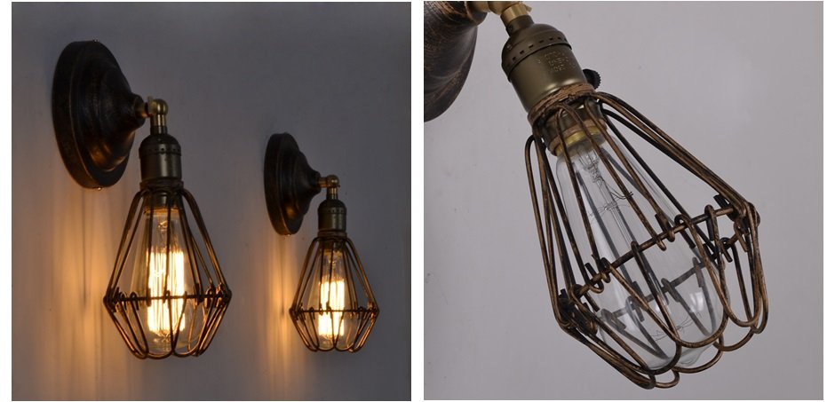 Бра Loft Cage Pendant Бра Loft Cage Pendant - Loft-Concept в Челябинске
