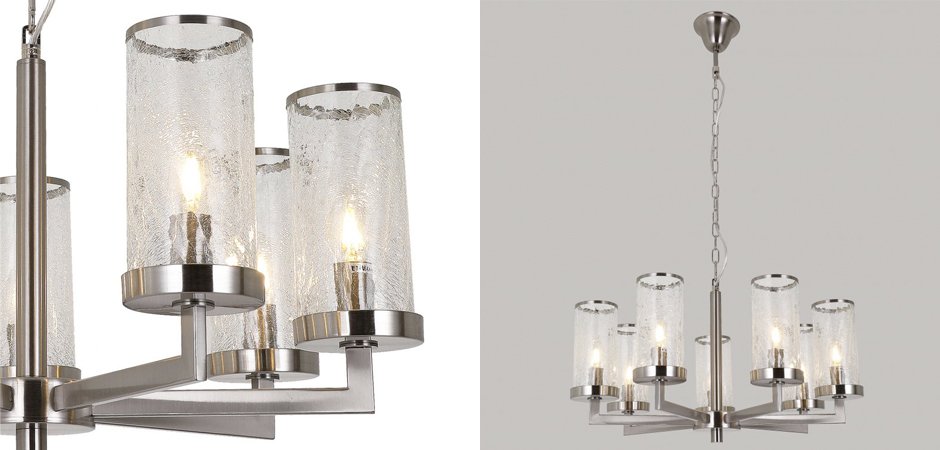Люстра LIAISON ONE-TIER Chandelier 7 Silver Люстра LIAISON ONE-TIER Chandelier 7 Silver - Loft-Concept в Челябинске