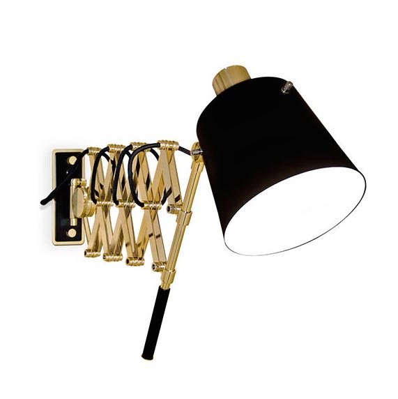 Бра Delightfull Pastorius Wall Lamp Черный Бра Delightfull Pastorius Wall Lamp Черный в Челябинске | Loft Concept