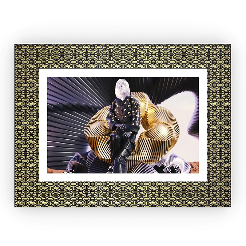 Экран Philipp Plein PP GLASS NFT XL 65 дюймов Золотой Черный Зеркало Экран Philipp Plein PP GLASS NFT XL 65 дюймов Золотой Черный Зеркало в Челябинске | Loft Concept