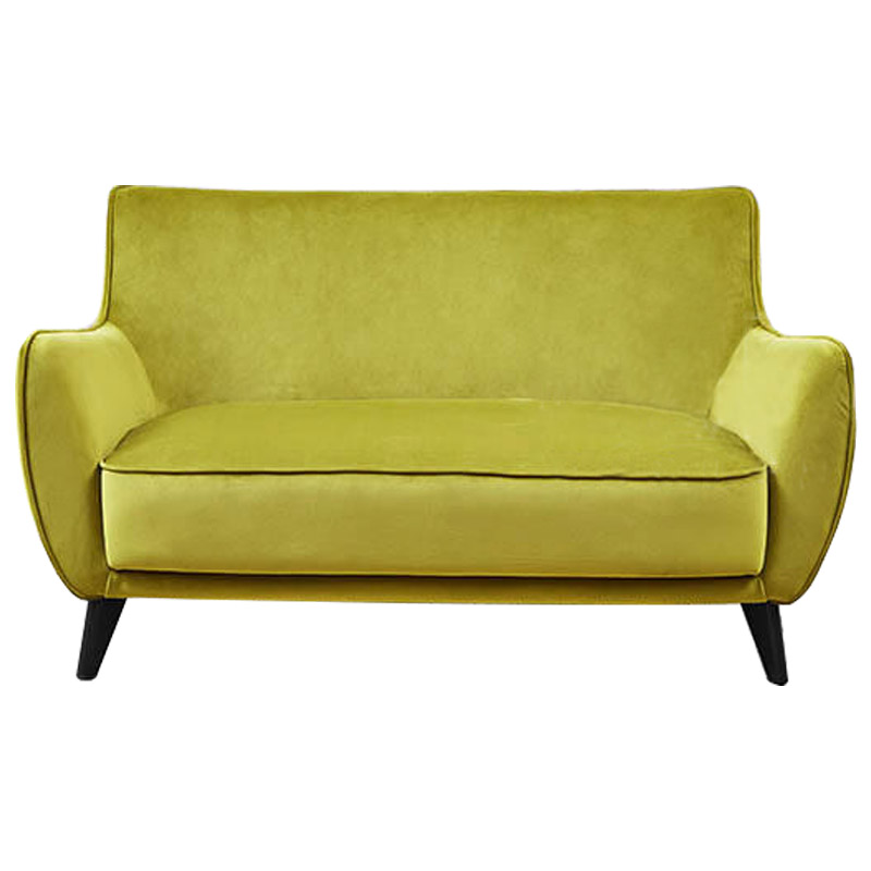 Диван Light Green Softness Sofa Салатовый Черный в Челябинске | Loft Concept 