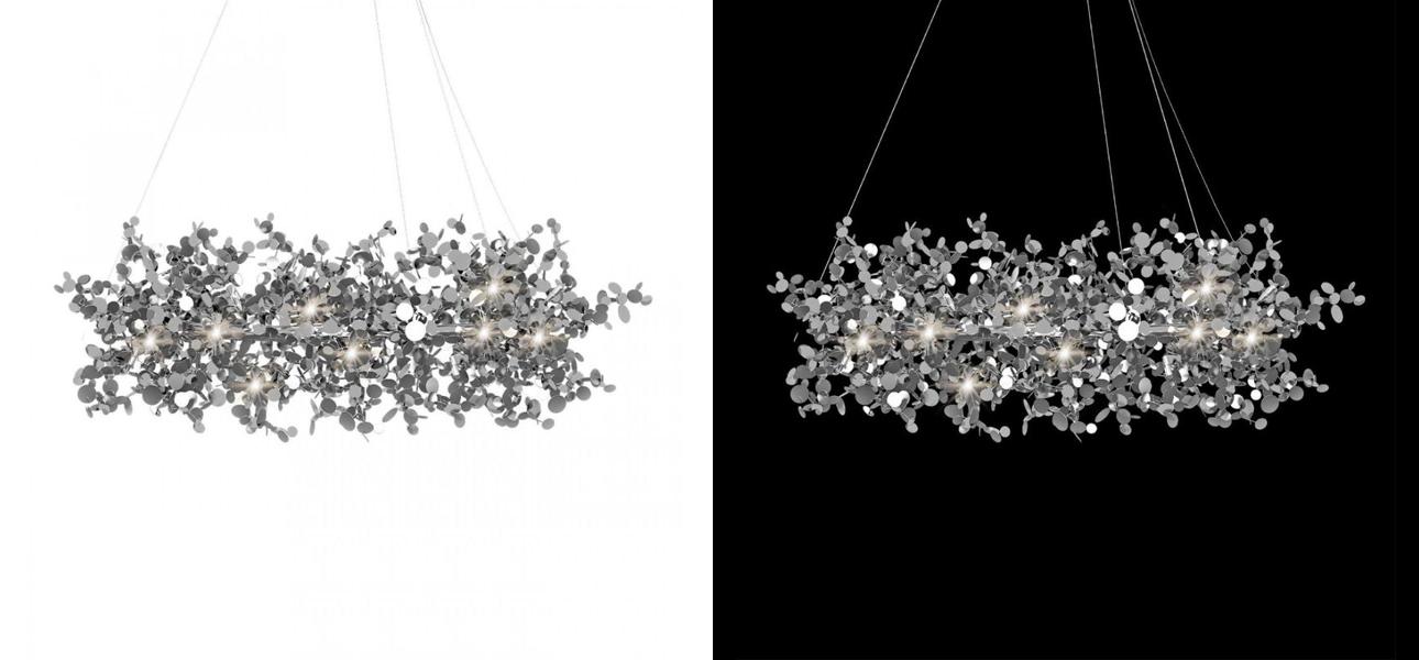 Люстра Terzani Argent Suspension Ring Silver диаметр диаметр 60 - фото