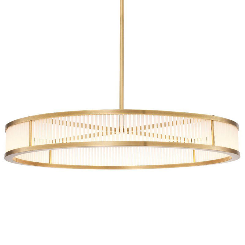 Люстра Eichholtz Chandelier Thibaud L Brass Латунь Античная полированная Белое матовое стекло Люстра Eichholtz Chandelier Thibaud L Brass Латунь Античная полированная Белое матовое стекло в Челябинске | Loft Concept