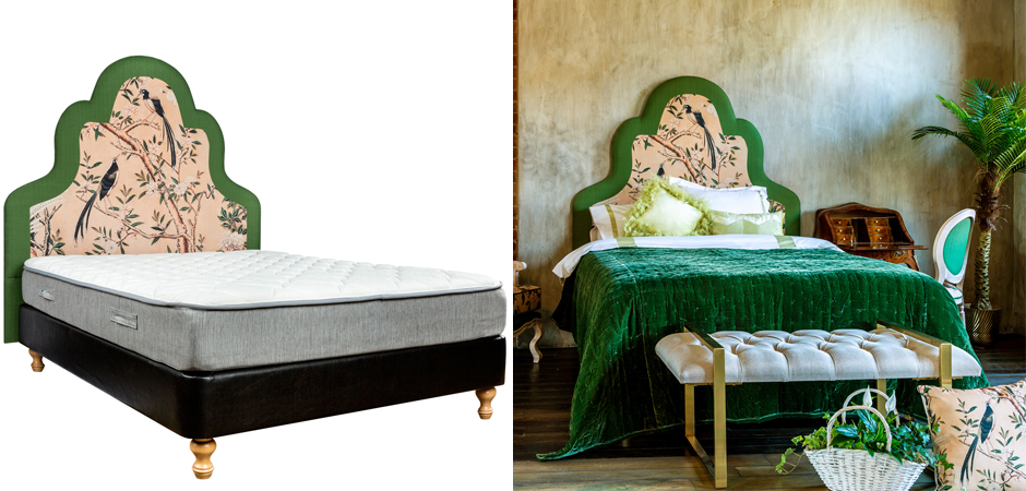 Изголовье для кровати Beige and Green Chinoiserie - Loft-Concept в Челябинске