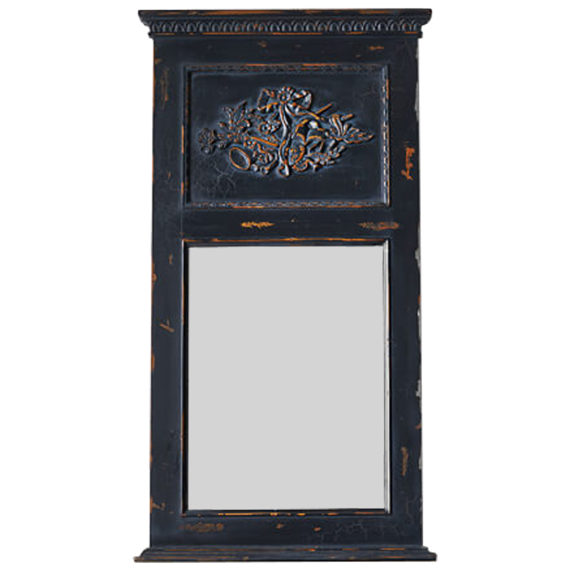 Зеркало Appel Mirror Black Винтажный черный Зеркало Appel Mirror Black Винтажный черный в Челябинске | Loft Concept