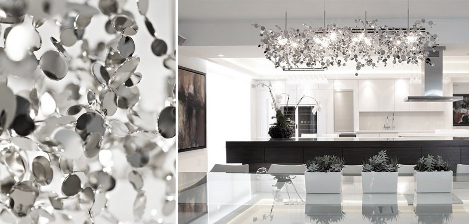 Люстра Terzani Argent Suspension Linear Люстра Terzani Argent Suspension Linear - Loft-Concept в Челябинске