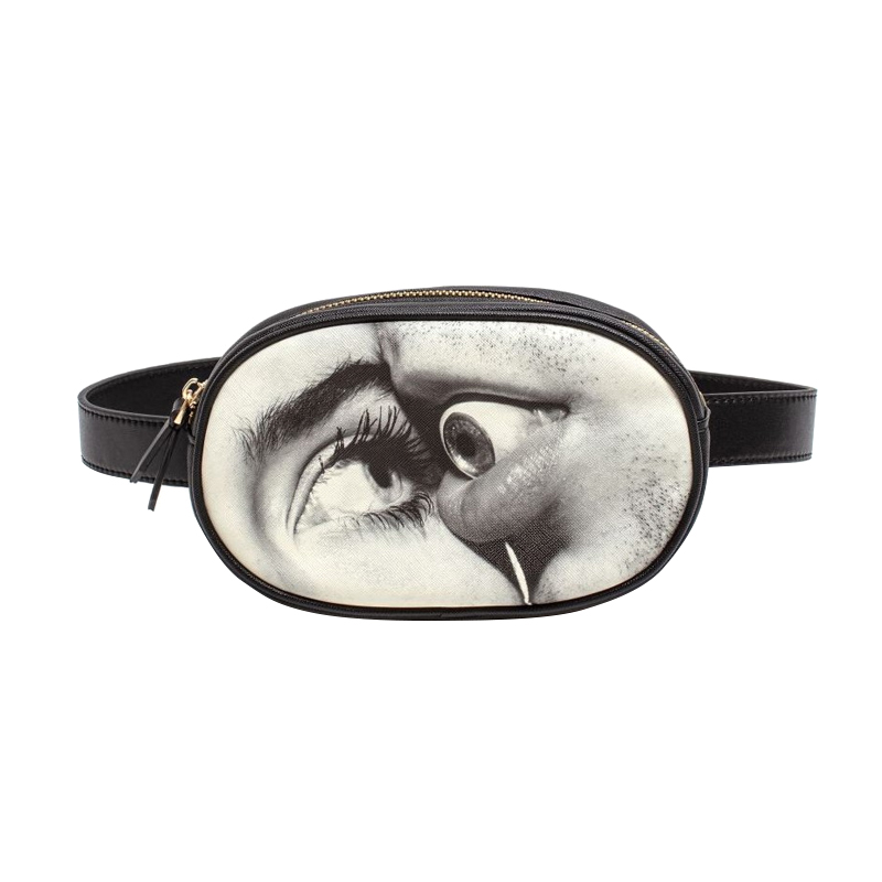 Поясная сумка Seletti Mout eyes Черный Серый Поясная сумка Seletti Mout eyes Черный Серый в Челябинске | Loft Concept
