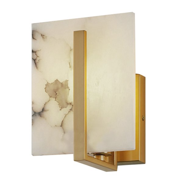 Бра Marble square Wall Lamp Латунь Бра Marble square Wall Lamp Латунь в Челябинске | Loft Concept