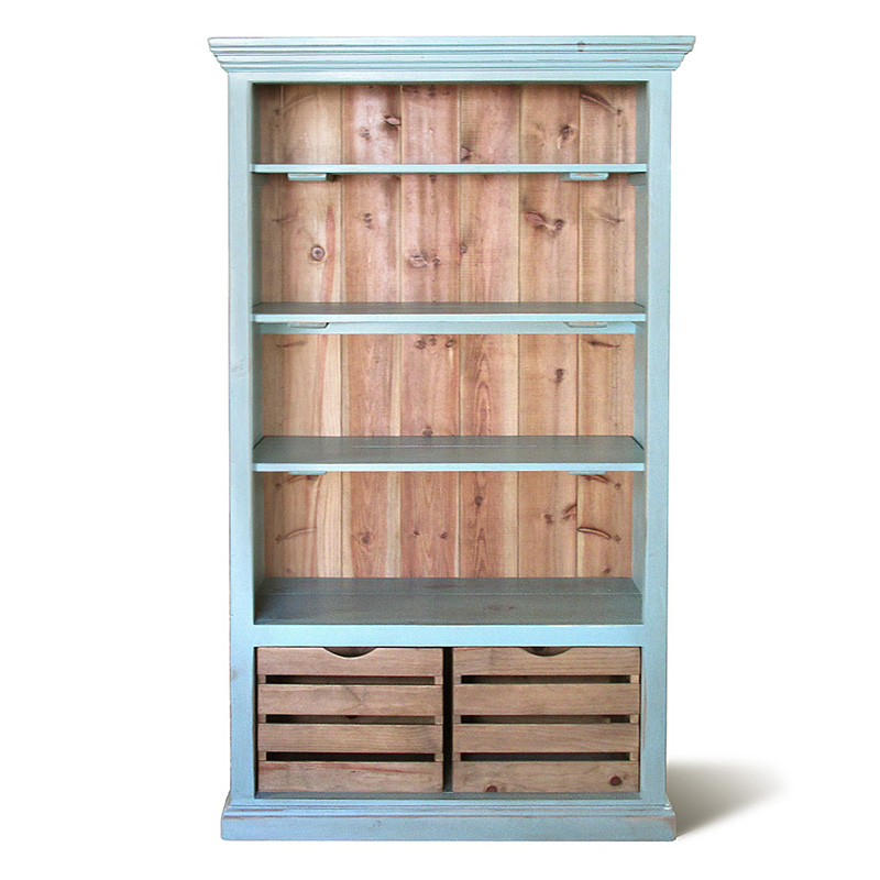 Стеллаж Villum Provence Rack Бирюзовый Стеллаж Villum Provence Rack Бирюзовый в Челябинске | Loft Concept