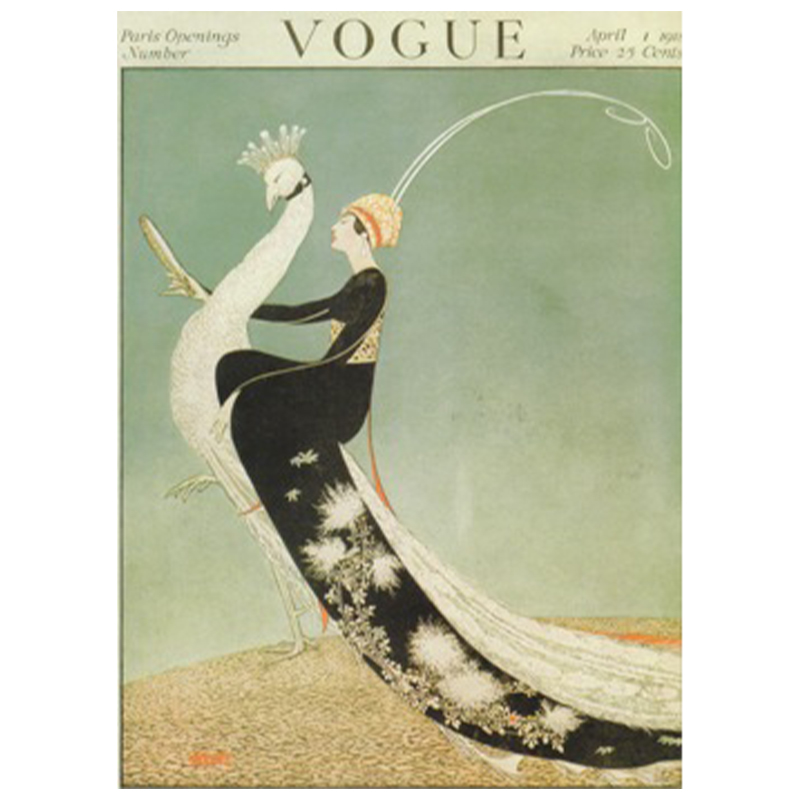 Постер Vogue Cover 1918 April  в Челябинске | Loft Concept 