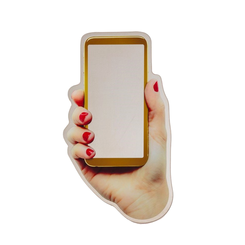 Зеркало Seletti Selfie Золотой в Челябинске | Loft Concept 