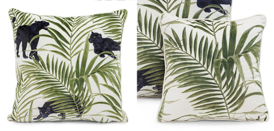 Комплект подушек SET PILLOW ABHIKA white-green Комплект подушек SET PILLOW ABHIKA white-green - Loft-Concept в Челябинске