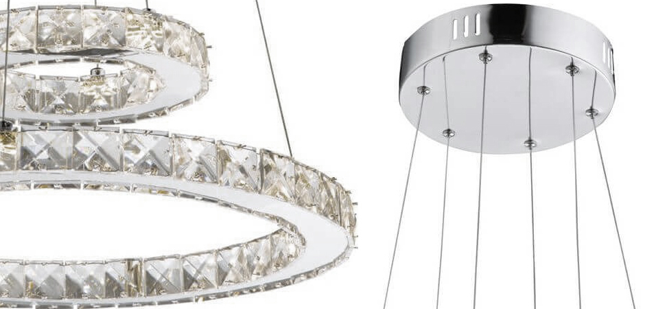 Люстра Crosshair Crystal Ring 2 Люстра Crosshair Crystal Ring 2 - Loft-Concept в Челябинске