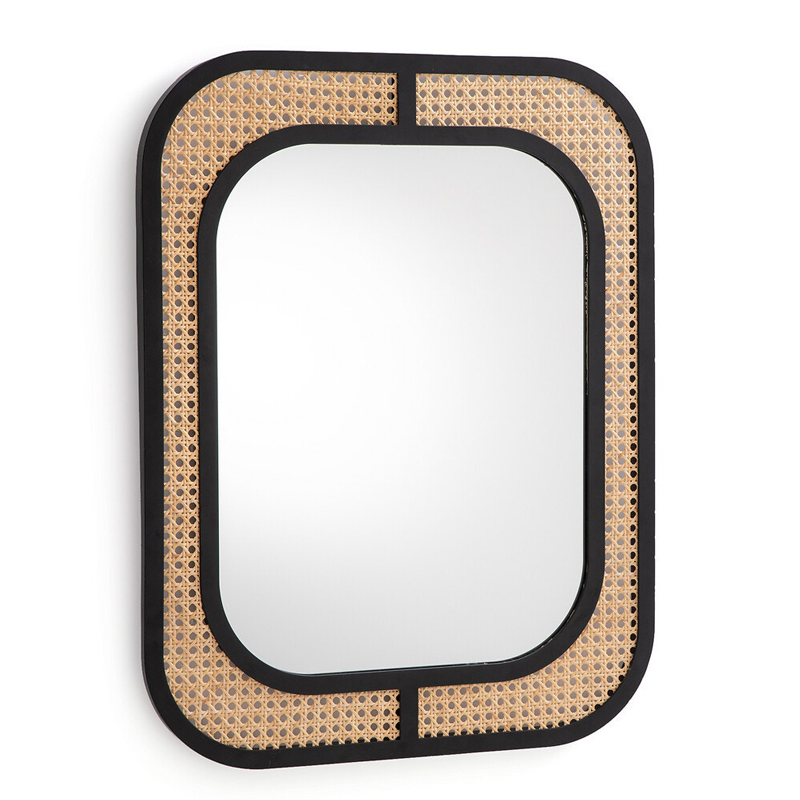 Зеркало Mirror with Weaving Черный Зеркало Mirror with Weaving Черный в Челябинске | Loft Concept