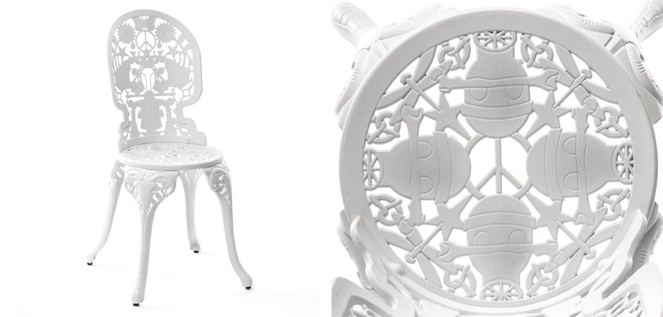 Стул Seletti Industry Collection ALUMINIUM CHAIR – WHITE Стул Seletti Industry Collection ALUMINIUM CHAIR – WHITE - Loft-Concept в Челябинске