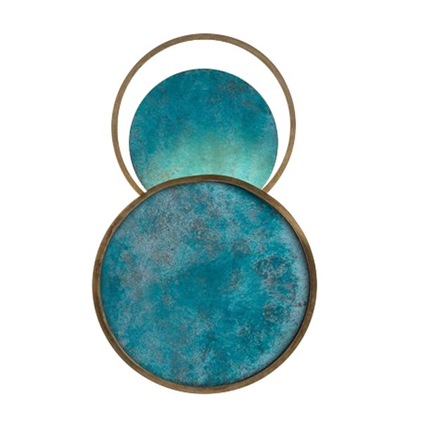 Бра Dimore Studio lampada 051 sconce Латунь Голубой Бра Dimore Studio lampada 051 sconce Латунь Голубой в Челябинске | Loft Concept