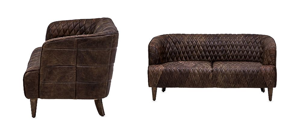 Диван Rhombuses Upholstery Sofa Диван Rhombuses Upholstery Sofa - Loft-Concept в Челябинске