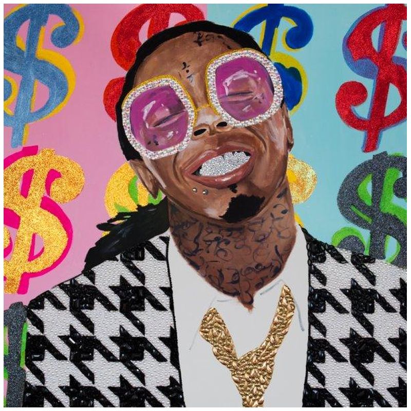 Картина Lil Wayne with Money Background, And Houndstooth Jacket Мульти Картина Lil Wayne with Money Background, And Houndstooth Jacket Мульти в Челябинске | Loft Concept