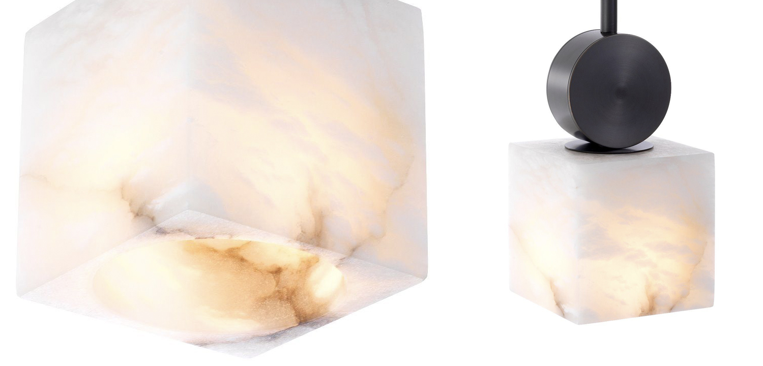 Подвесной светильник Eichholtz Pendant Etruscan Square Bronze - фото №1