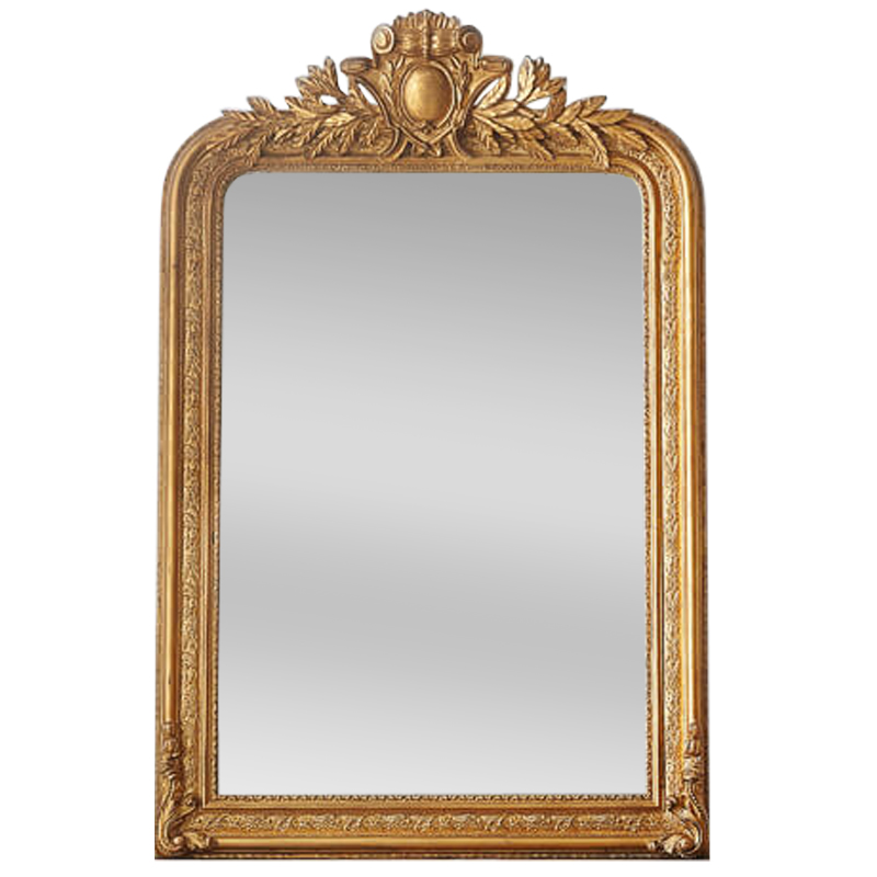 Зеркало Polastron Mirror Gold Винтажное Светлое Золото Зеркало Polastron Mirror Gold Винтажное Светлое Золото в Челябинске | Loft Concept