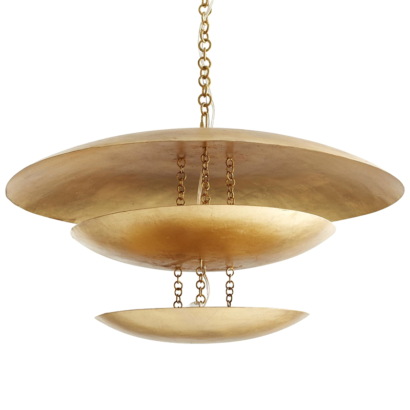 Подвесной Светильник Arteriors FLORKO CHANDELIER Золотой в Челябинске | Loft Concept 