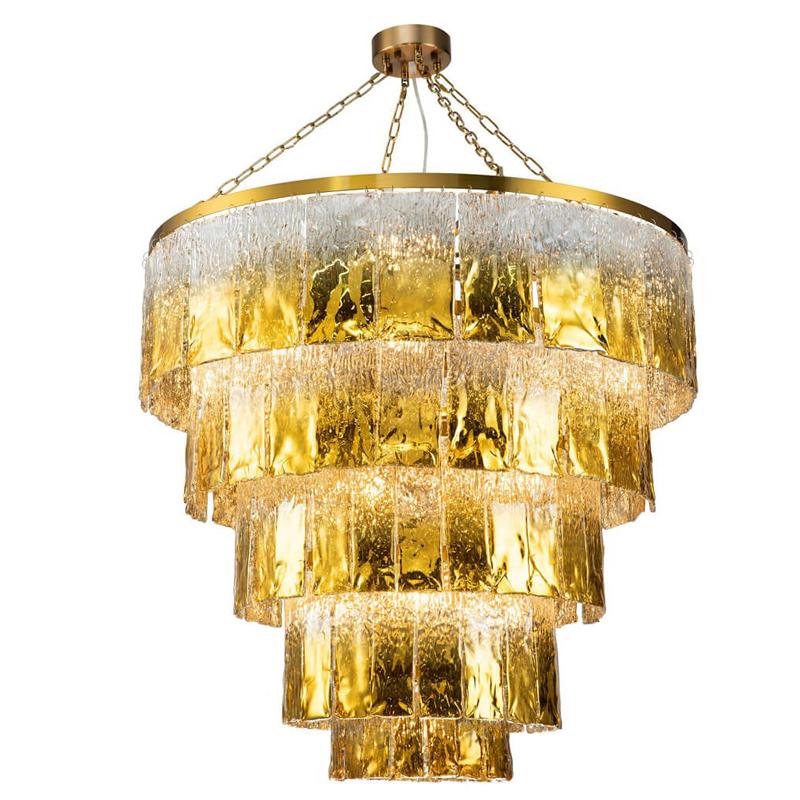 Люстра Golden Ombre Chandelier 100 Золотой Люстра Golden Ombre Chandelier 100 Золотой в Челябинске | Loft Concept