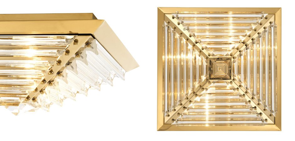 Потолочный светильник Eichholtz Ceiling Lamp Eden Gold Потолочный светильник Eichholtz Ceiling Lamp Eden Gold - Loft-Concept в Челябинске