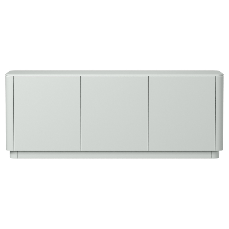Тумба светло-серая с 3-мя дверцами Tammi  Светло-серый в Челябинске | Loft Concept 