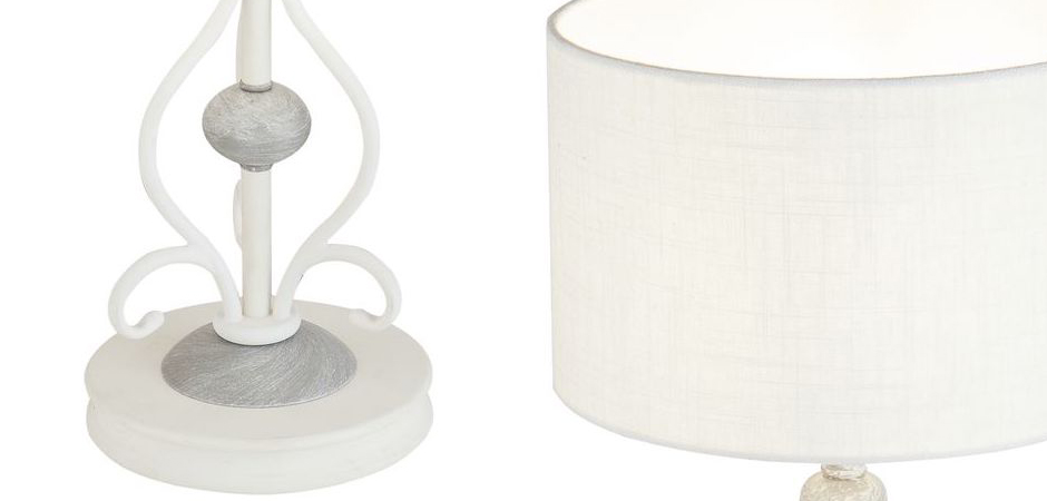 Настольная лампа Mocenigo Table lamp White Настольная лампа Mocenigo Table lamp White - Loft-Concept в Челябинске