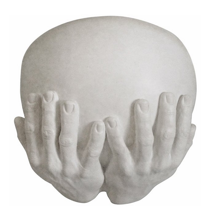 Бра Hands Lighted Wall Sconce by Richard Etts Белый Бра Hands Lighted Wall Sconce by Richard Etts Белый в Челябинске | Loft Concept